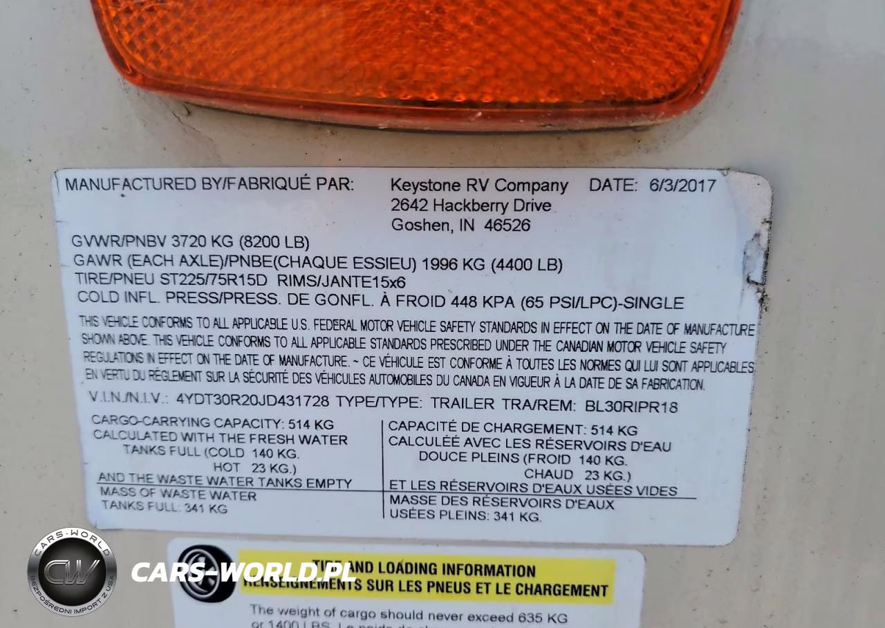 2018 Aro 30R1 VIN:4YDT30R20JD431728 - 10