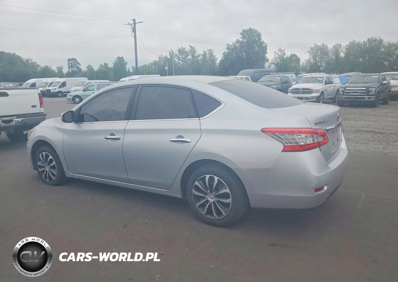 2014 Nissan Sentra Sv VIN:3N1AB7AP2EY206276 - 2