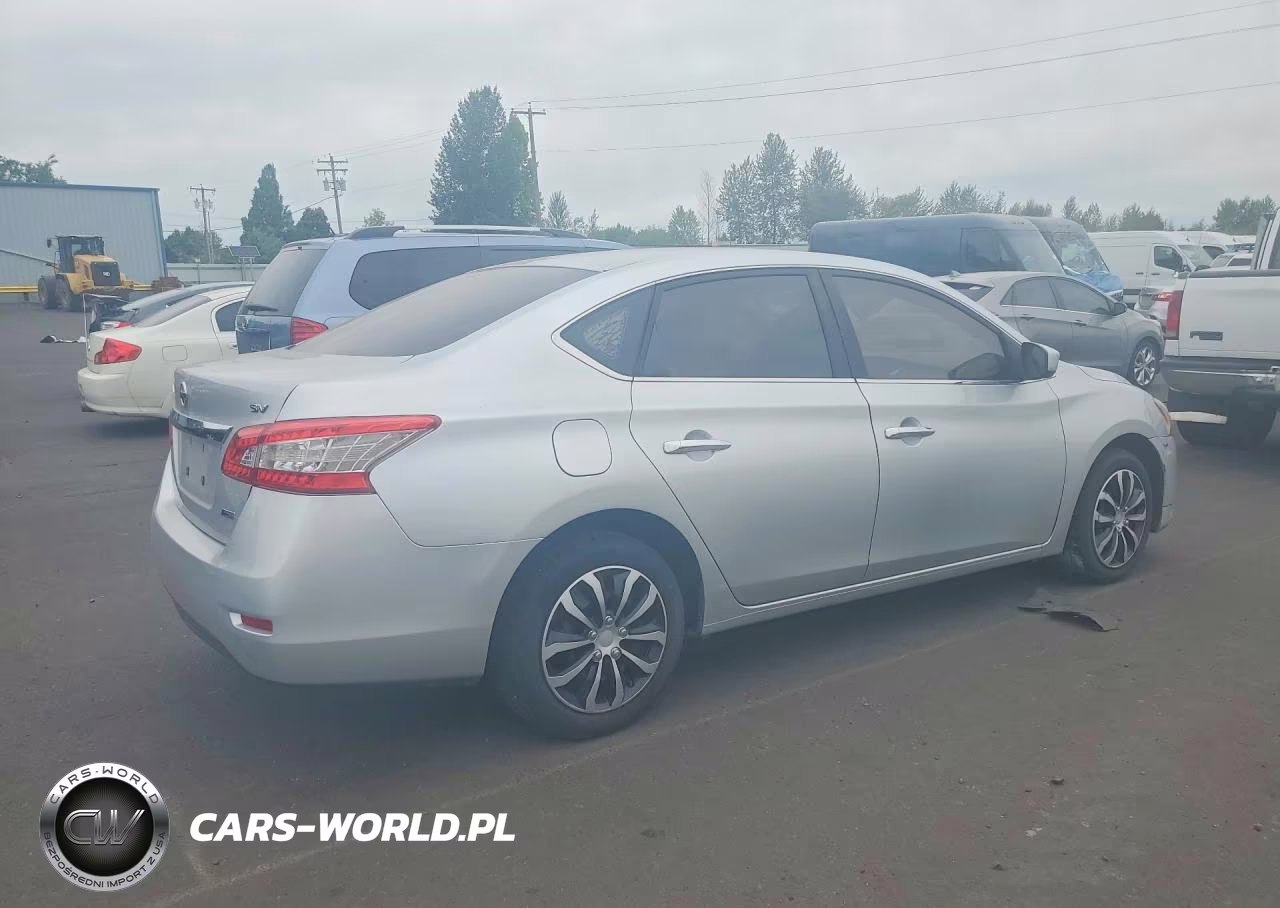 2014 Nissan Sentra Sv VIN:3N1AB7AP2EY206276 - 3