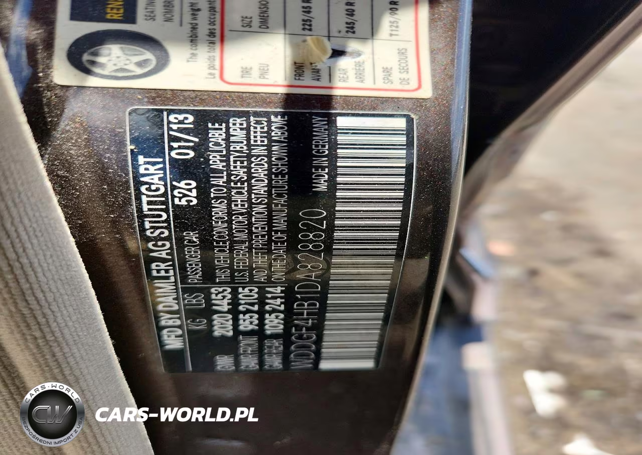 2013 Mercedes-Benz C 250 VIN:WDDGF4HB1DA828820 - 12