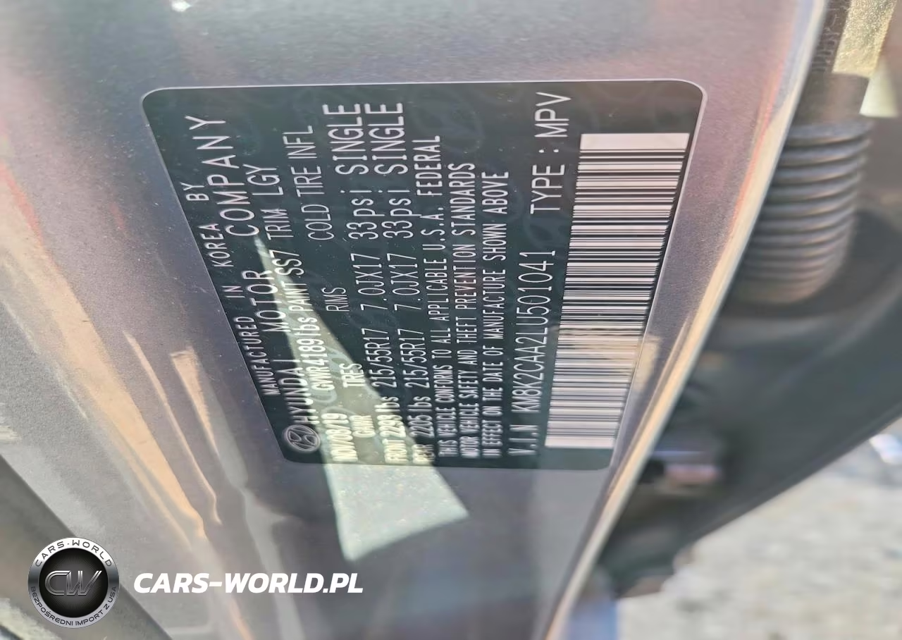 2020 Hyundai Kona Sel VIN:KM8K2CAA2LU501041 - 13