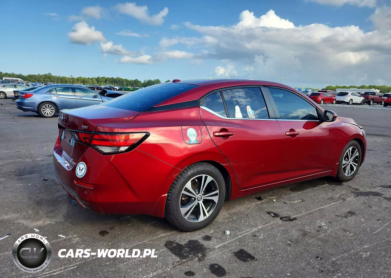 2020 Nissan Sentra Sv VIN:3N1AB8CV2LY221973 - 3