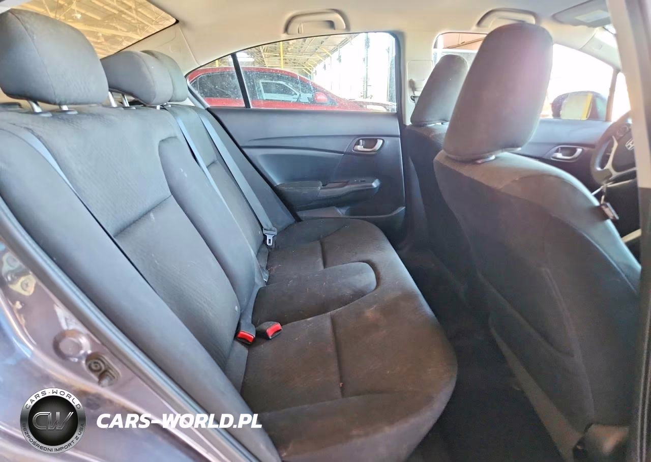 2014 Honda Civic Lx VIN:19XFB2F58EE044362 - 10