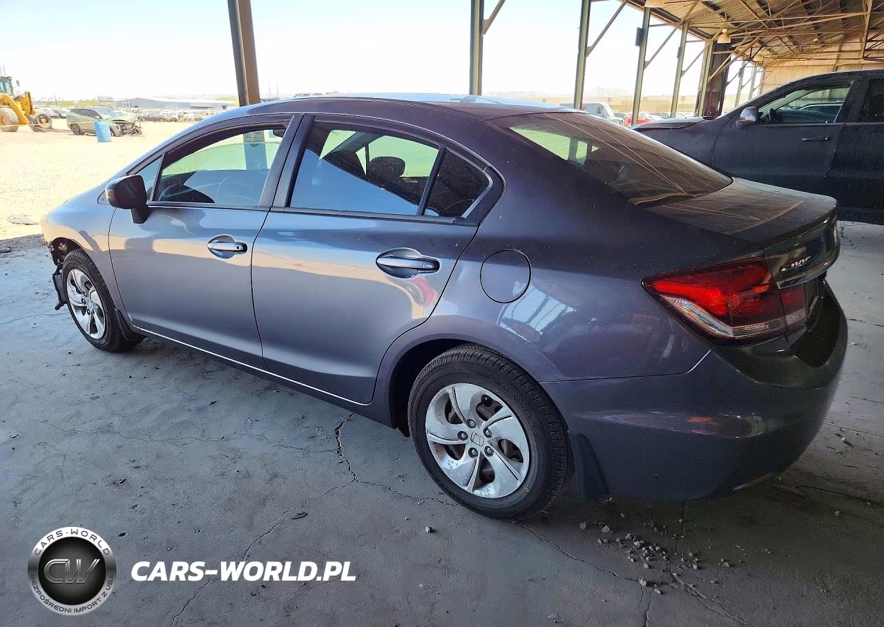 2014 Honda Civic Lx VIN:19XFB2F58EE044362 - 2
