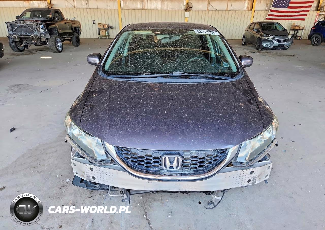 2014 Honda Civic Lx VIN:19XFB2F58EE044362 - 5