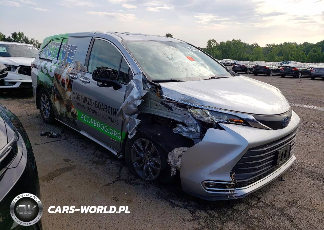 2021 Toyota Sienna Xle VIN:5TDYSKFC1MS020383 - 4
