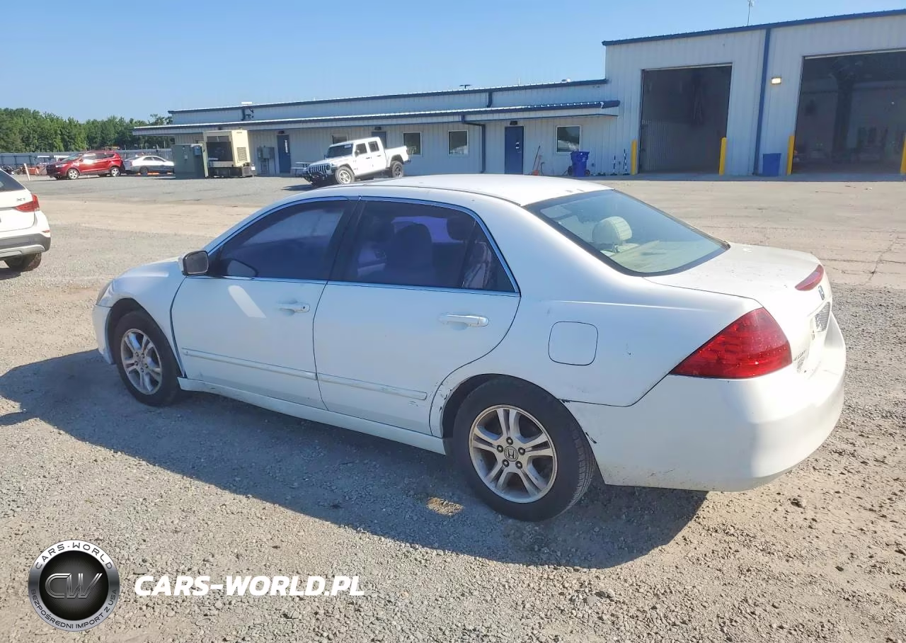 2007 Honda Accord Ex VIN:1HGCM56727A164407 - 2