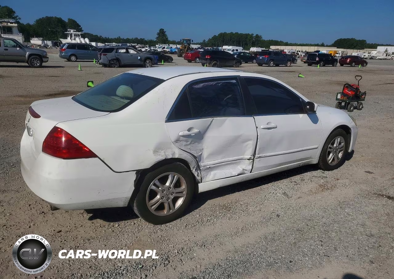 2007 Honda Accord Ex VIN:1HGCM56727A164407 - 3