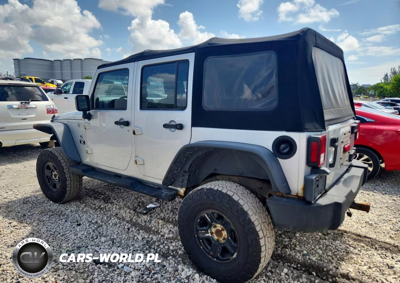 2007 Jeep Wrangler X VIN:1J4GA39197L140348 - 2