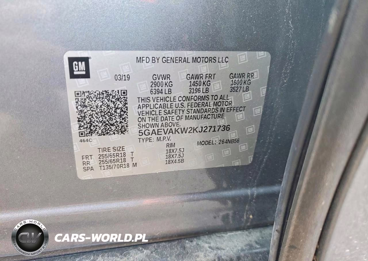 2019 Buick Enclave Essence VIN:5GAEVAKW2KJ271736 - 13