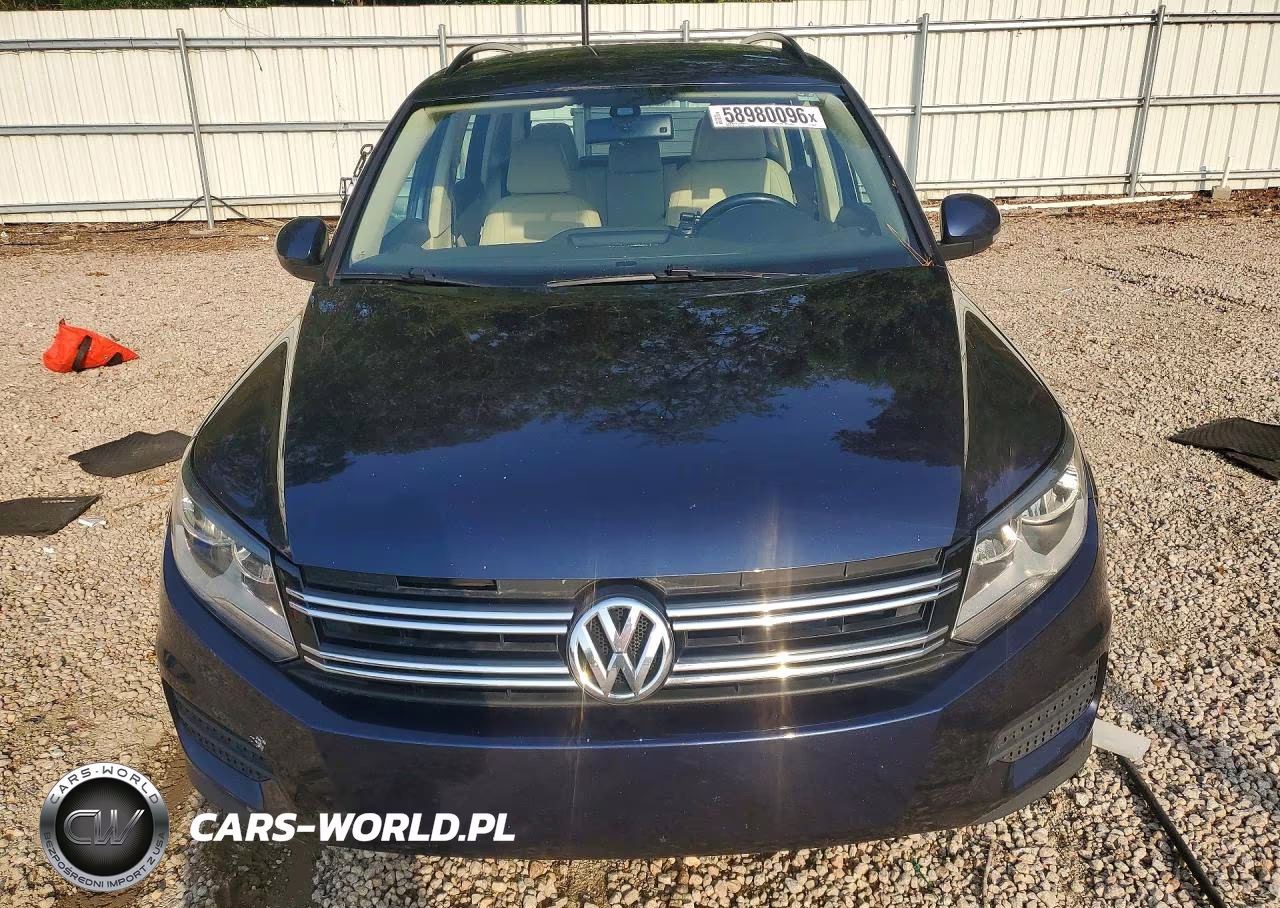 2016 Volkswagen Tiguan S VIN:WVGAV7AX2GW602587 - 5