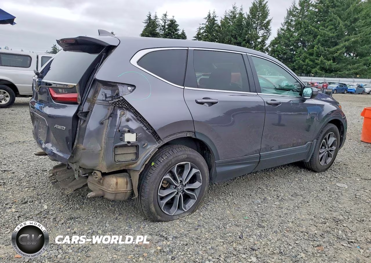 2022 Honda Cr-V Ex VIN:2HKRW2H57NH613681 - 3