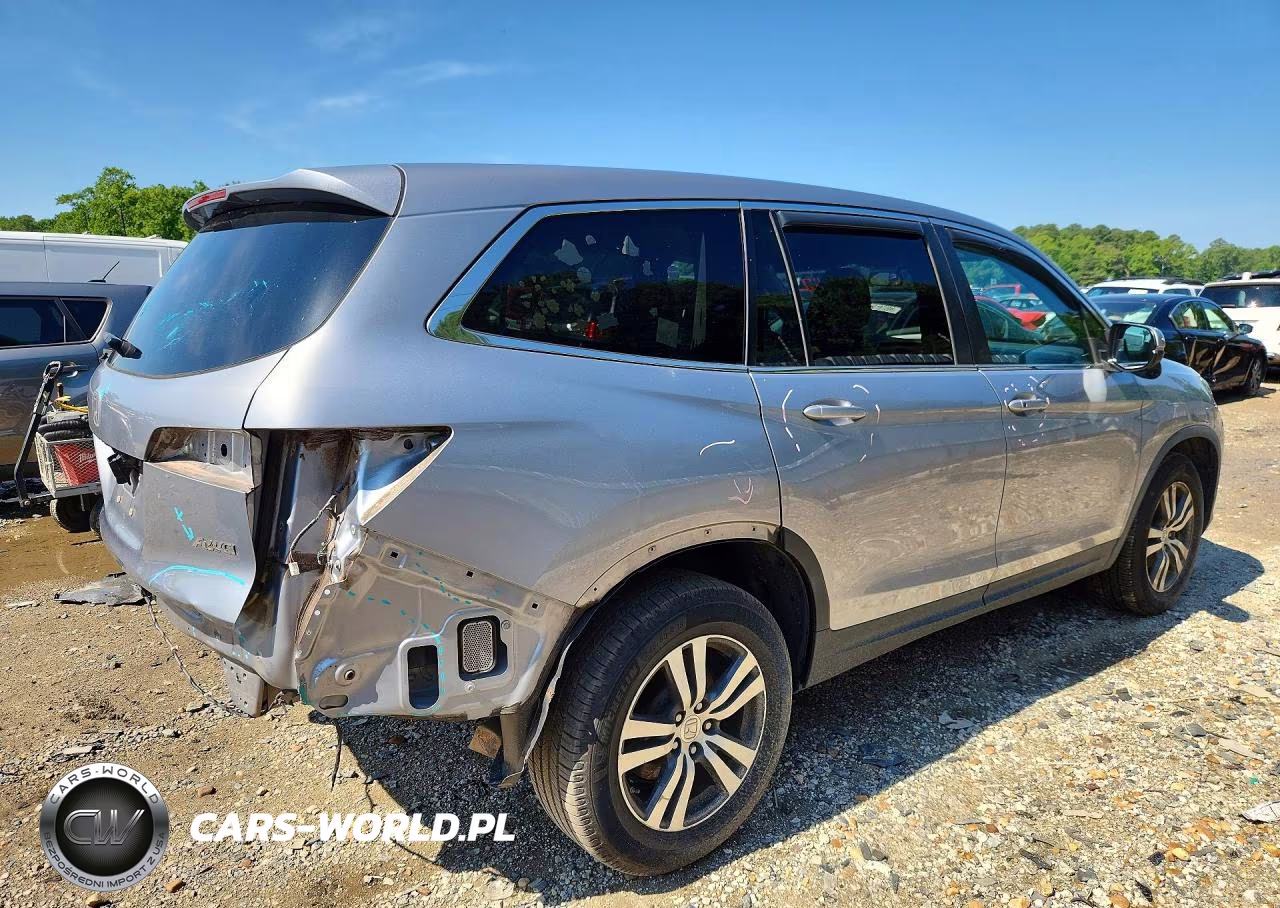 2018 Honda Pilot Ex VIN:5FNYF6H37JB062517 - 3