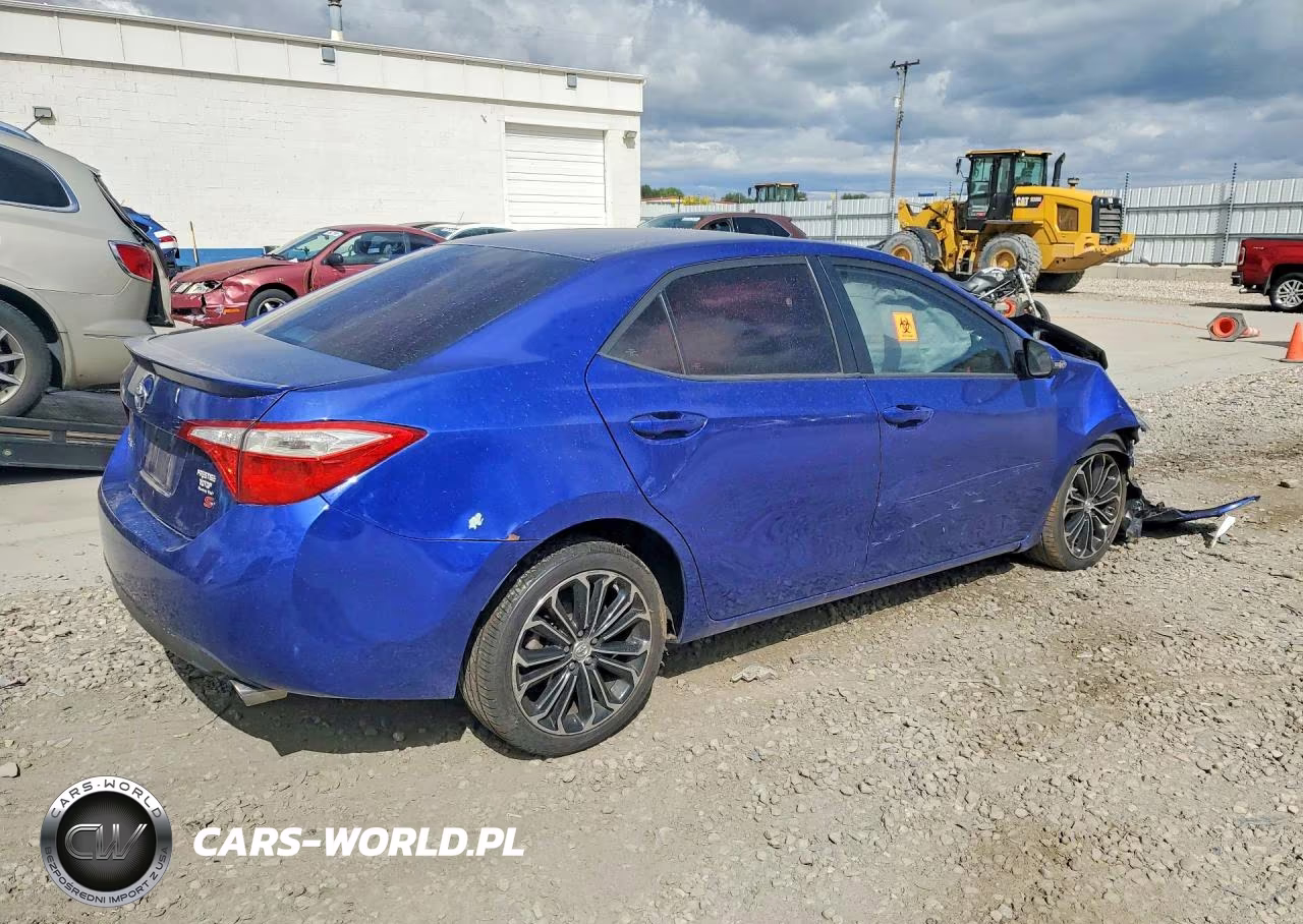 2015 Toyota Corolla S Plus VIN:5YFBURHE9FP332163 - 3