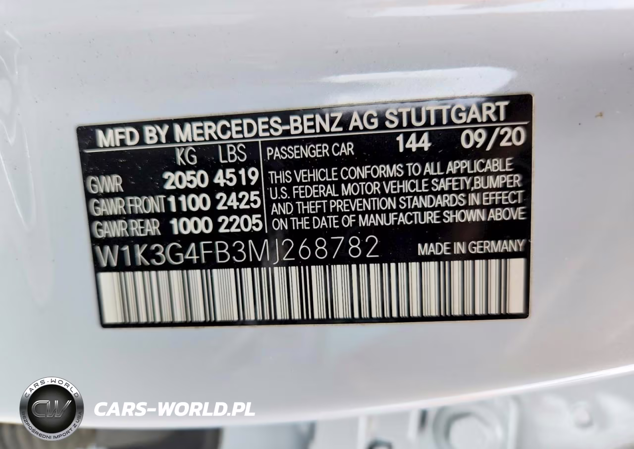 2021 Mercedes-Benz A-Class A220-4M VIN:W1K3G4FB3MJ268782 - 12