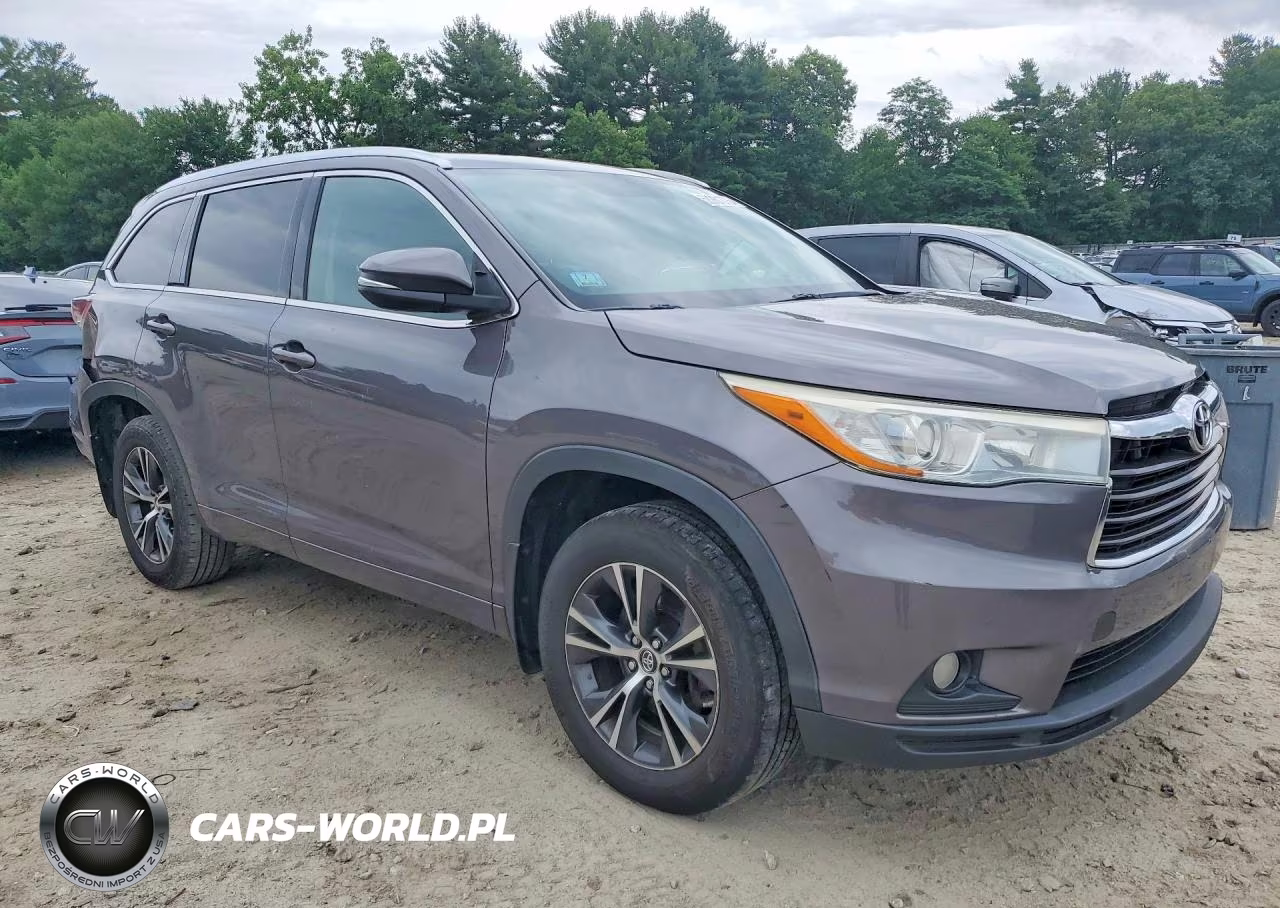2016 Toyota Highlander Xle VIN:5TDJKRFH3GS326186 - 4