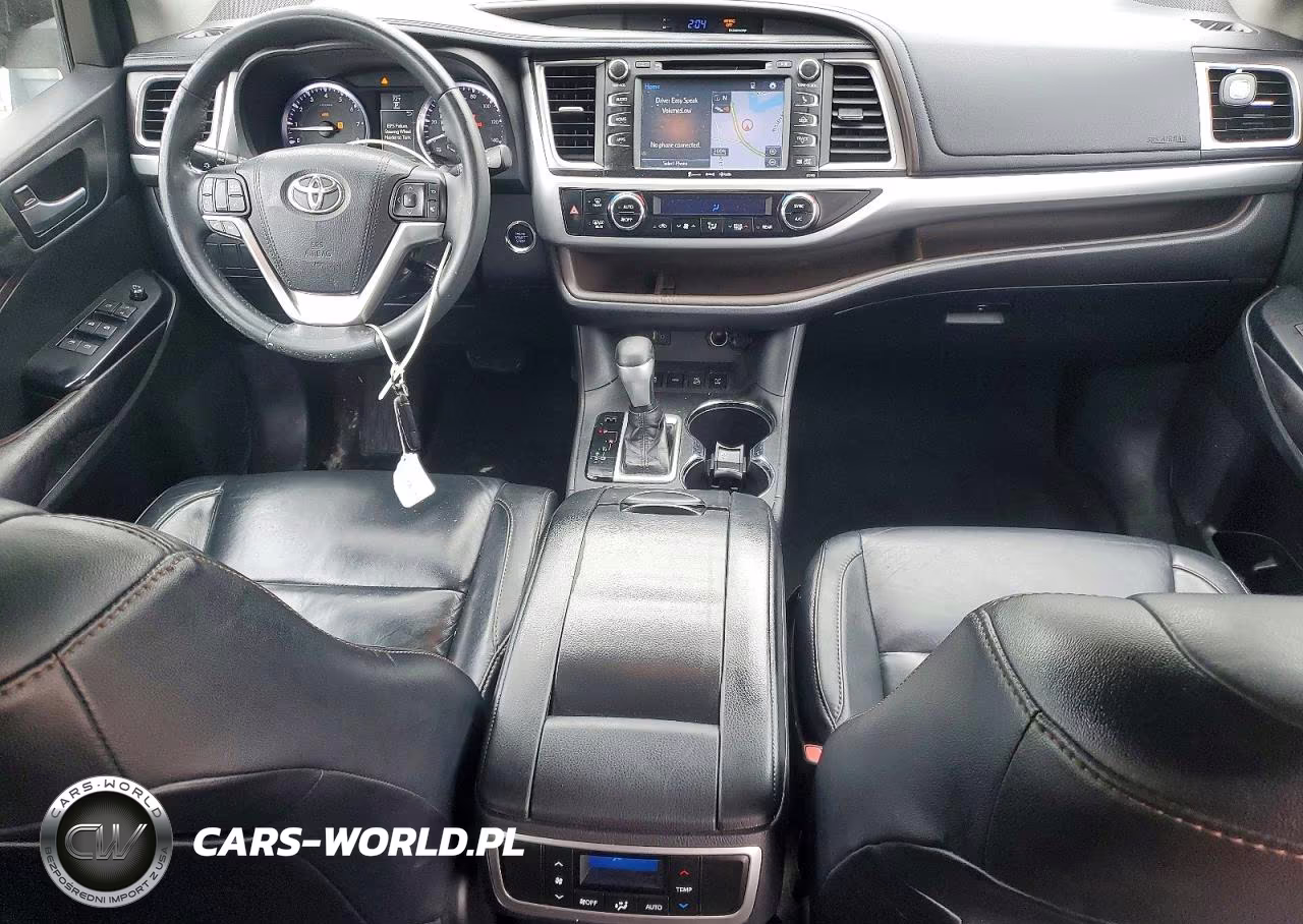 2016 Toyota Highlander Xle VIN:5TDJKRFH3GS326186 - 8