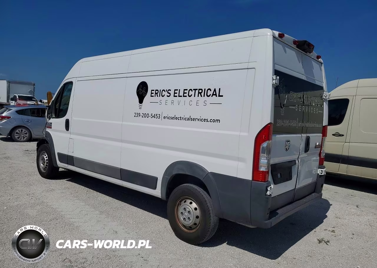 2017 Ram Promaster 2500 Delivery Van VIN:3C6TRVDG9HE527955 - 2