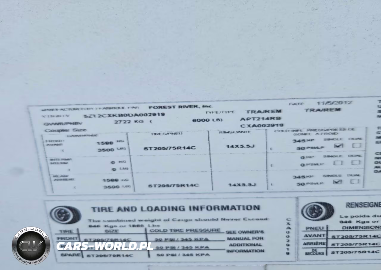 2013 Coachman Recreational Vehicle (Rv) VIN:5ZT2CXKB0DA002918 - 10