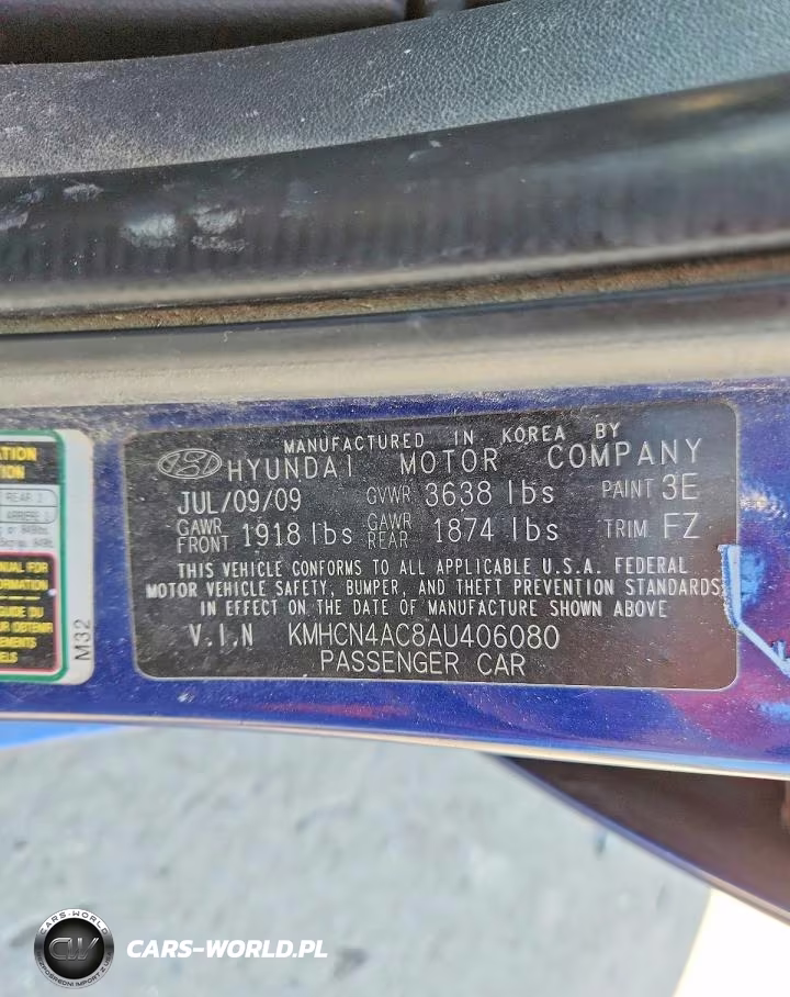 2010 Hyundai Accent Gls VIN:KMHCN4AC8AU406080 - 12
