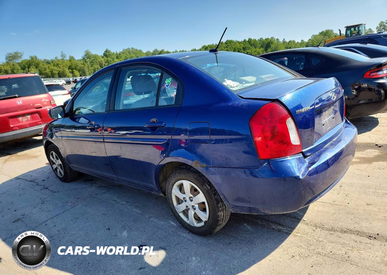 2010 Hyundai Accent Gls VIN:KMHCN4AC8AU406080 - 2