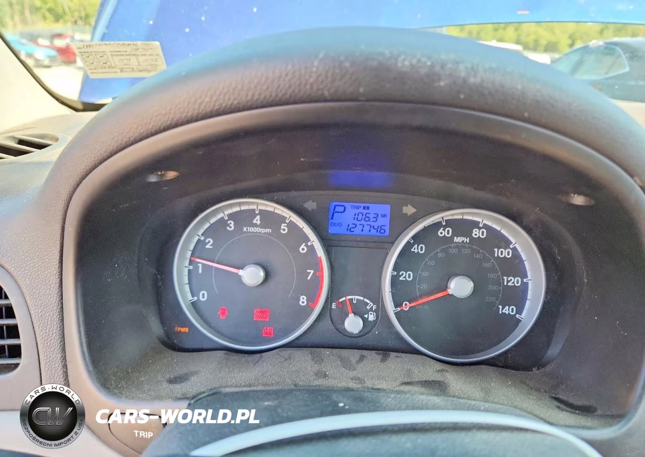 2010 Hyundai Accent Gls VIN:KMHCN4AC8AU406080 - 9