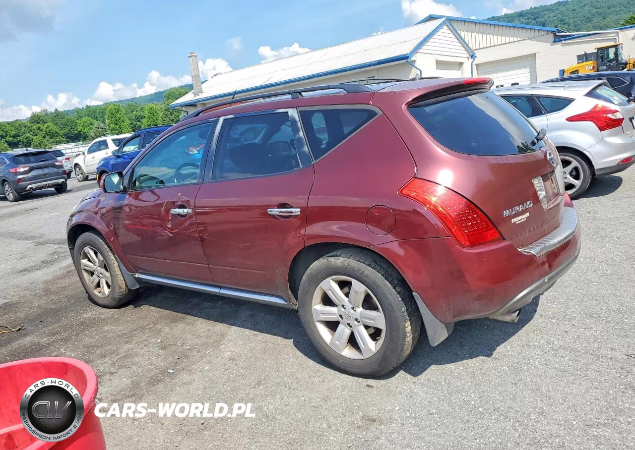2006 Nissan Murano S VIN:JN8AZ08W86W540581 - 2