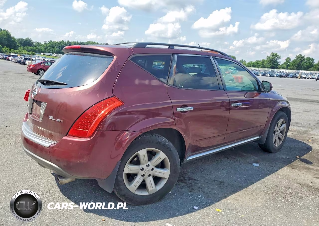 2006 Nissan Murano S VIN:JN8AZ08W86W540581 - 3