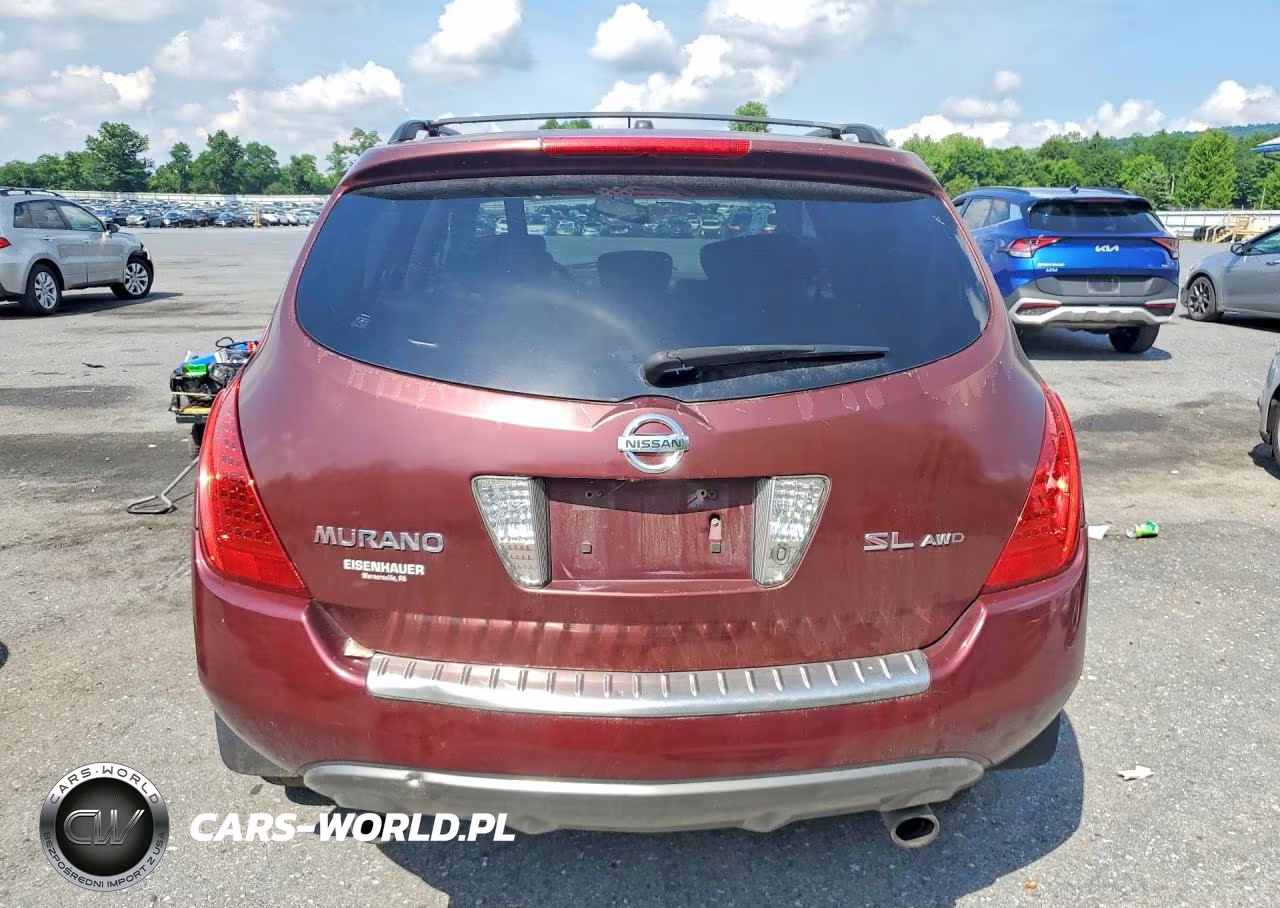 2006 Nissan Murano S VIN:JN8AZ08W86W540581 - 6