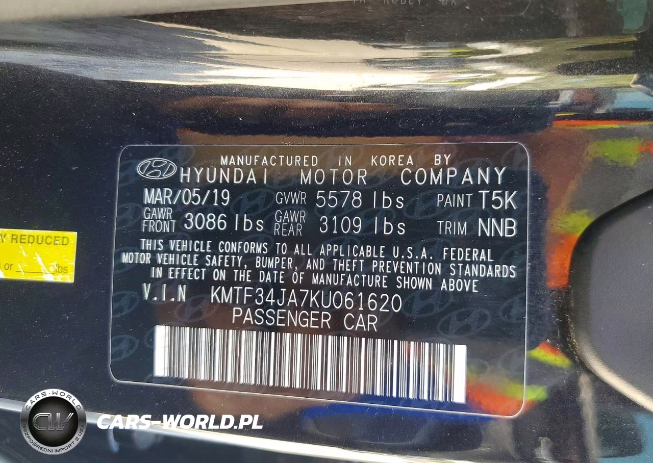 2019 Genesis G90 Premium VIN:KMTF34JA7KU061620 - 12