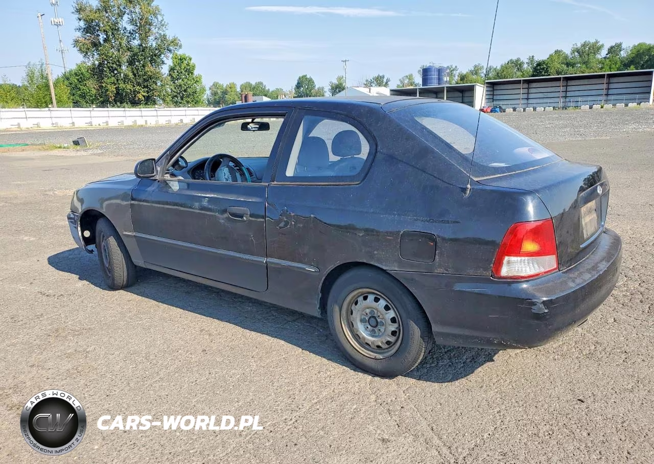 2000 Hyundai Accent L VIN:KMHCF35G7YU039171 - 2