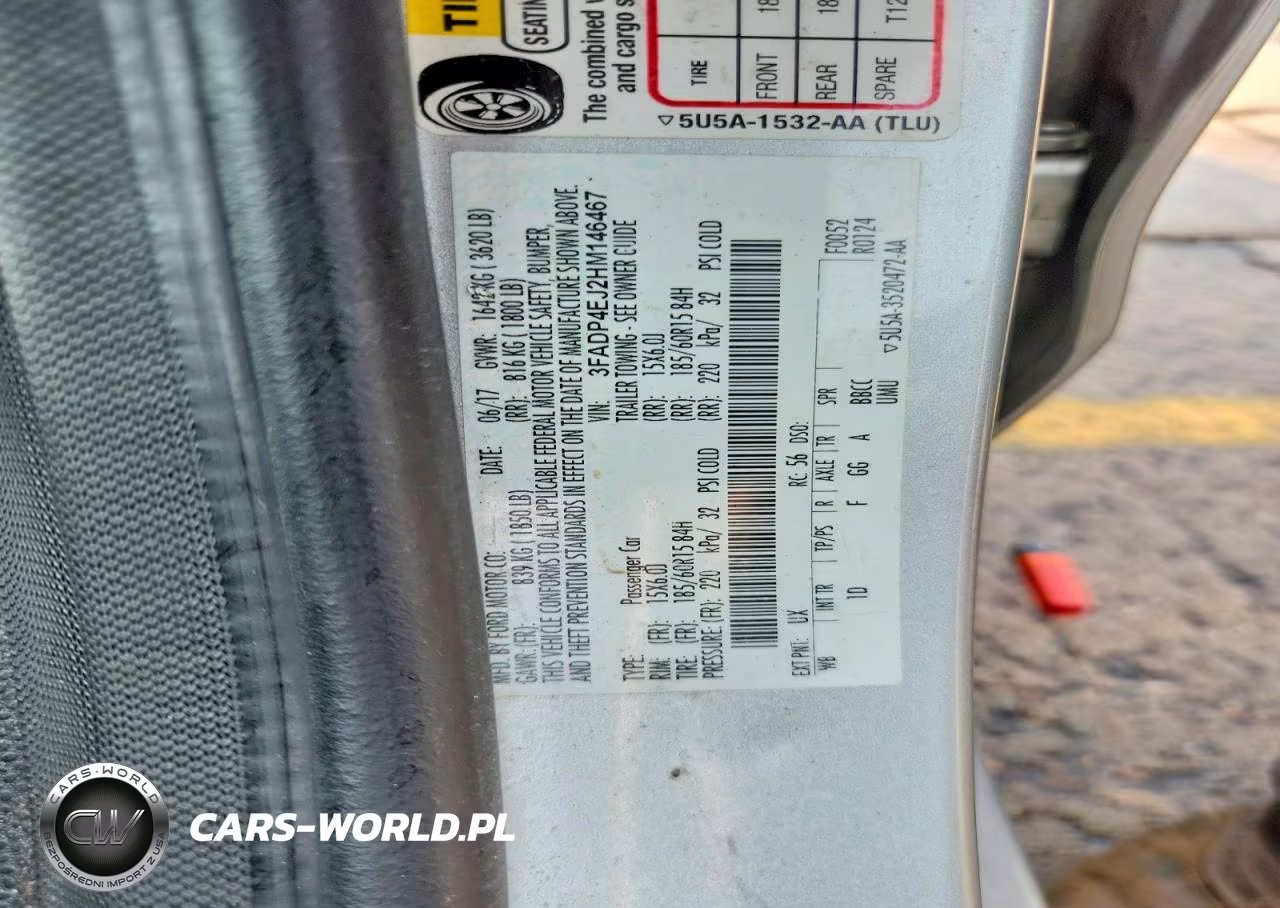 2017 Ford Fiesta Se VIN:3FADP4EJ2HM146467 - 12