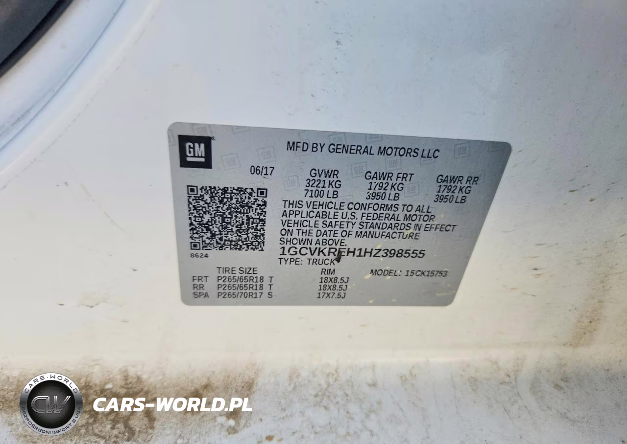 2017 Chevrolet Silverado K1500 Lt VIN:1GCVKREH1HZ398555 - 12