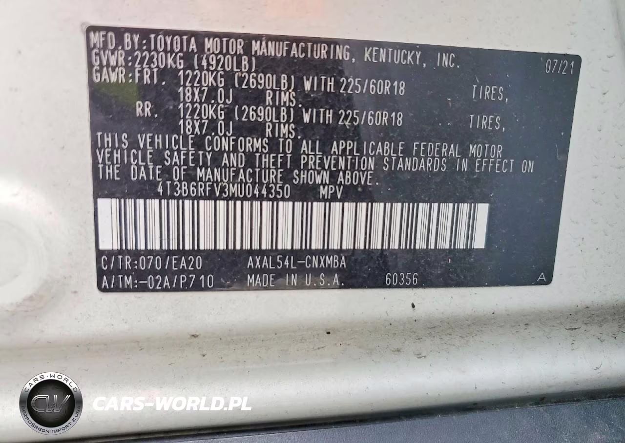 2021 Toyota Rav4 Hybrid Xle Premium VIN:4T3B6RFV3MU044350 - 13