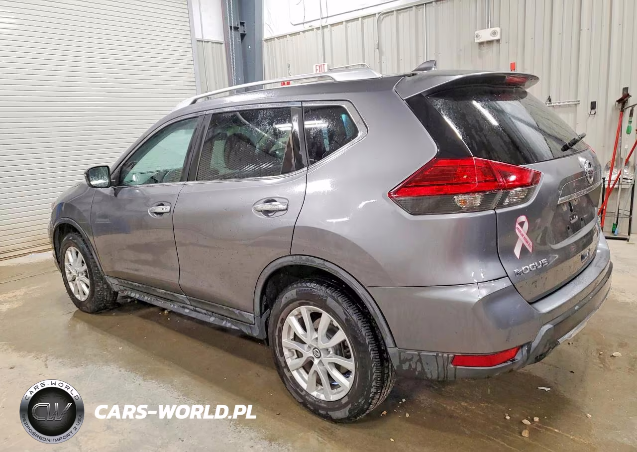 2017 Nissan Rogue Sv VIN:KNMAT2MV9HP507804 - 2