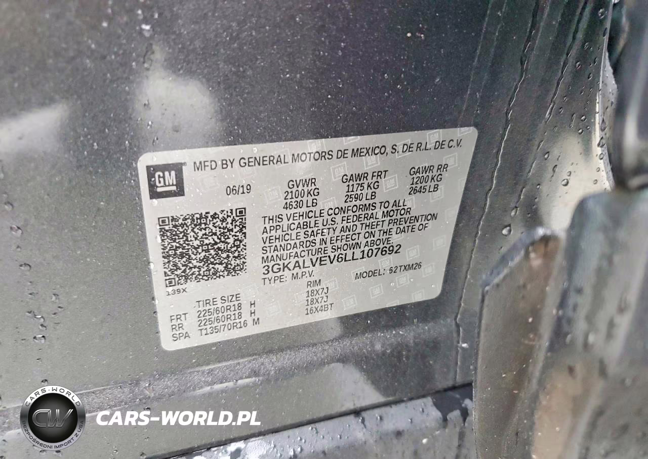 2020 GMC Terrain Slt VIN:3GKALVEV6LL107692 - 12