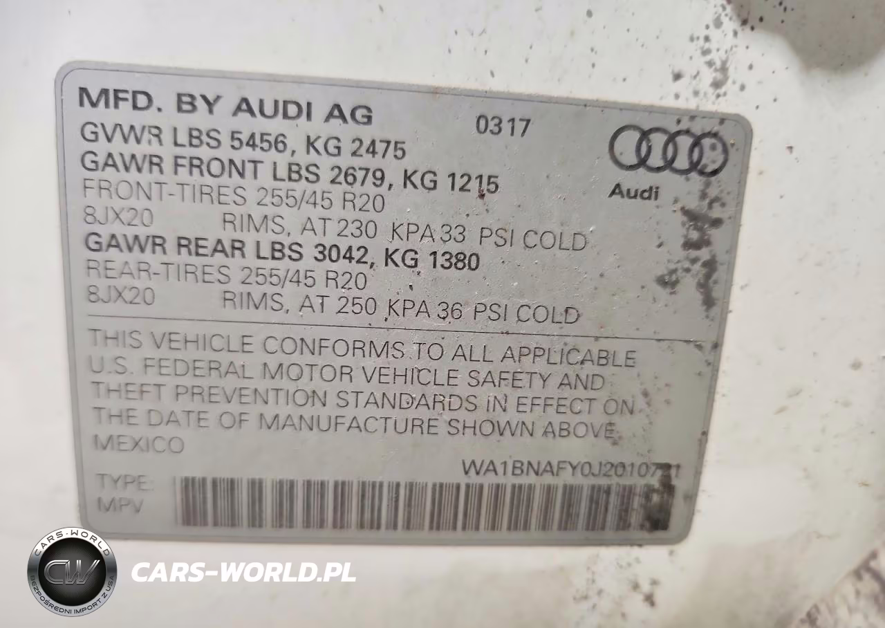 2018 Audi Q5 Premium Plus VIN:WA1BNAFY0J2010721 - 13
