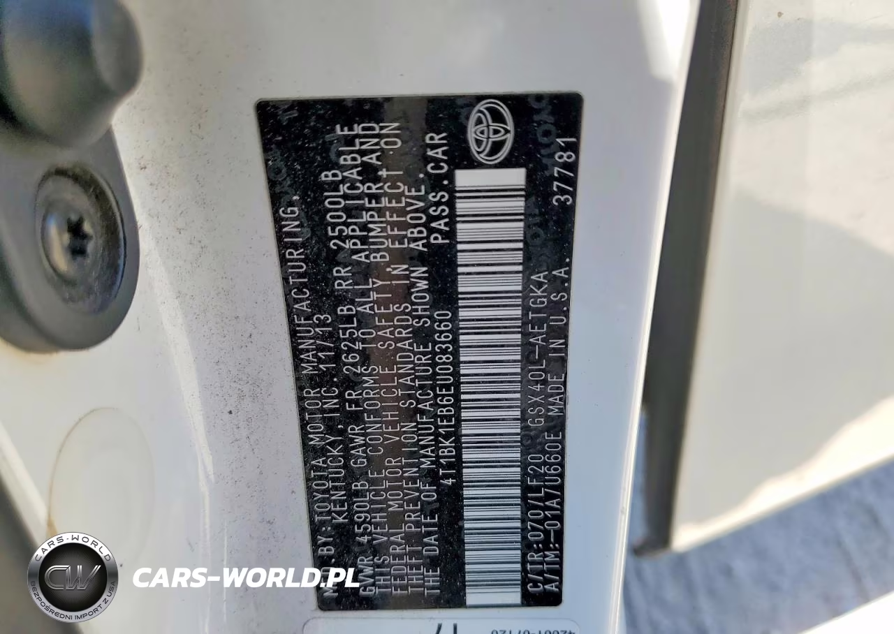 2014 Toyota Avalon Xle Premium VIN:4T1BK1EB6EU083660 - 13