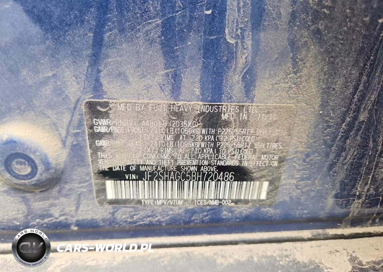 2011 Subaru Forester Touring VIN:JF2SHAGC5BH720486 - 14