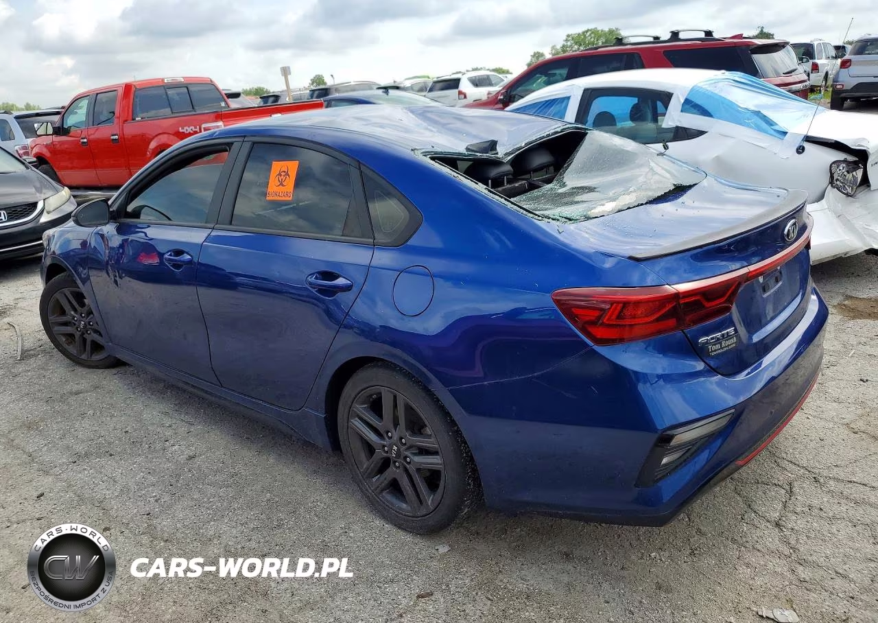 2021 Kia Forte Gt Line VIN:3KPF34ADXME323771 - 2
