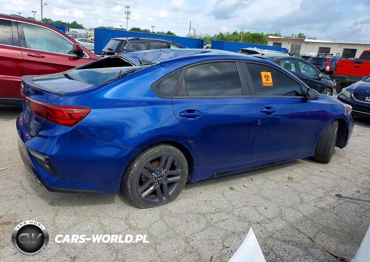 2021 Kia Forte Gt Line VIN:3KPF34ADXME323771 - 3