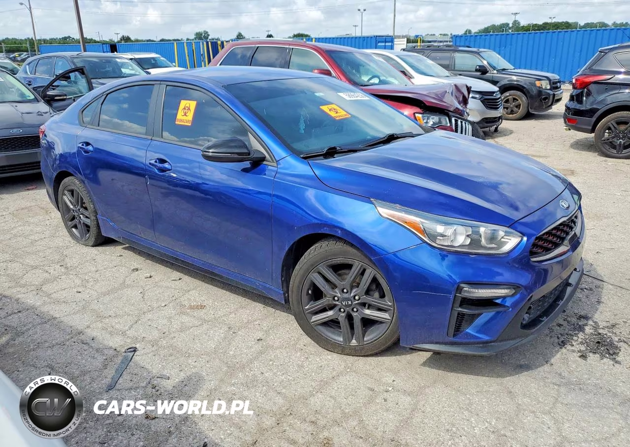 2021 Kia Forte Gt Line VIN:3KPF34ADXME323771 - 4