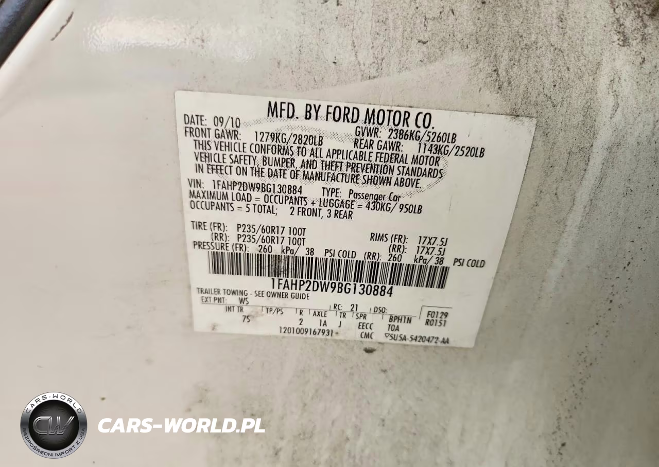 2011 Ford Taurus Se VIN:1FAHP2DW9BG130884 - 12