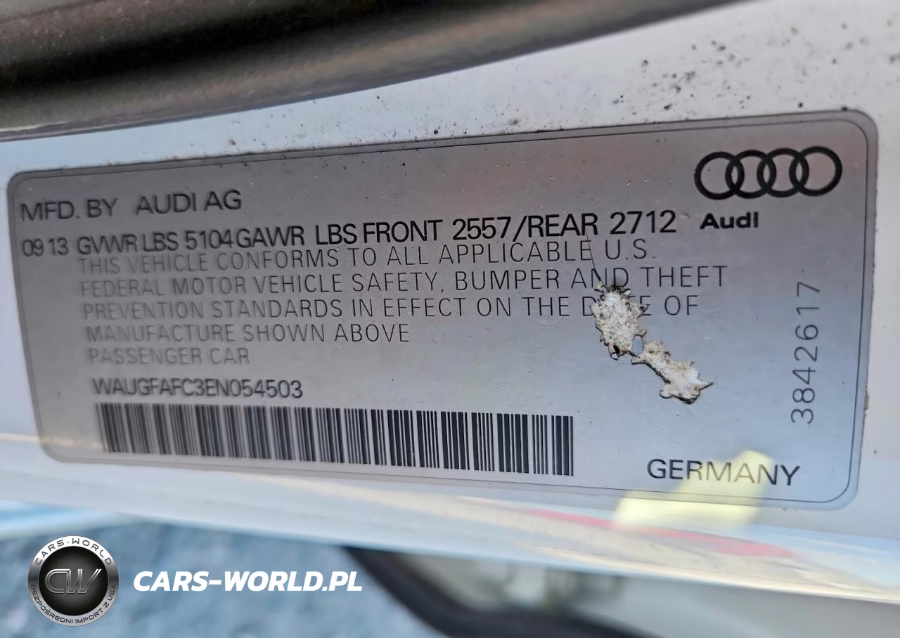 2014 Audi A6 Premium Plus VIN:WAUGFAFC3EN054503 - 12