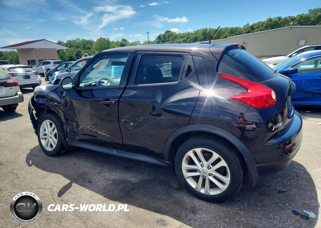 2014 Nissan Juke Sv VIN:JN8AF5MV5ET360753 - 2