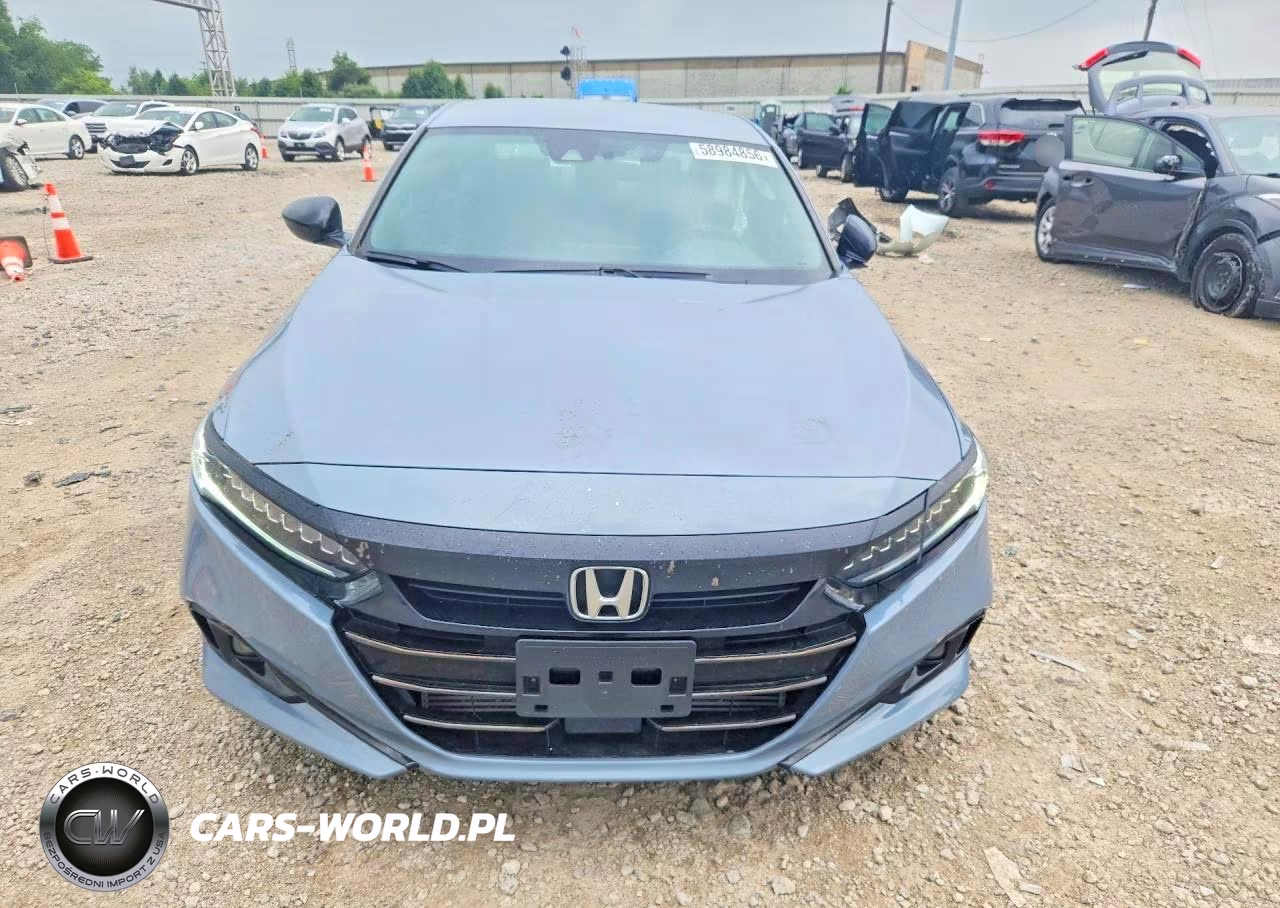 2022 Honda Accord Sport VIN:1HGCV1F33NA116852 - 5