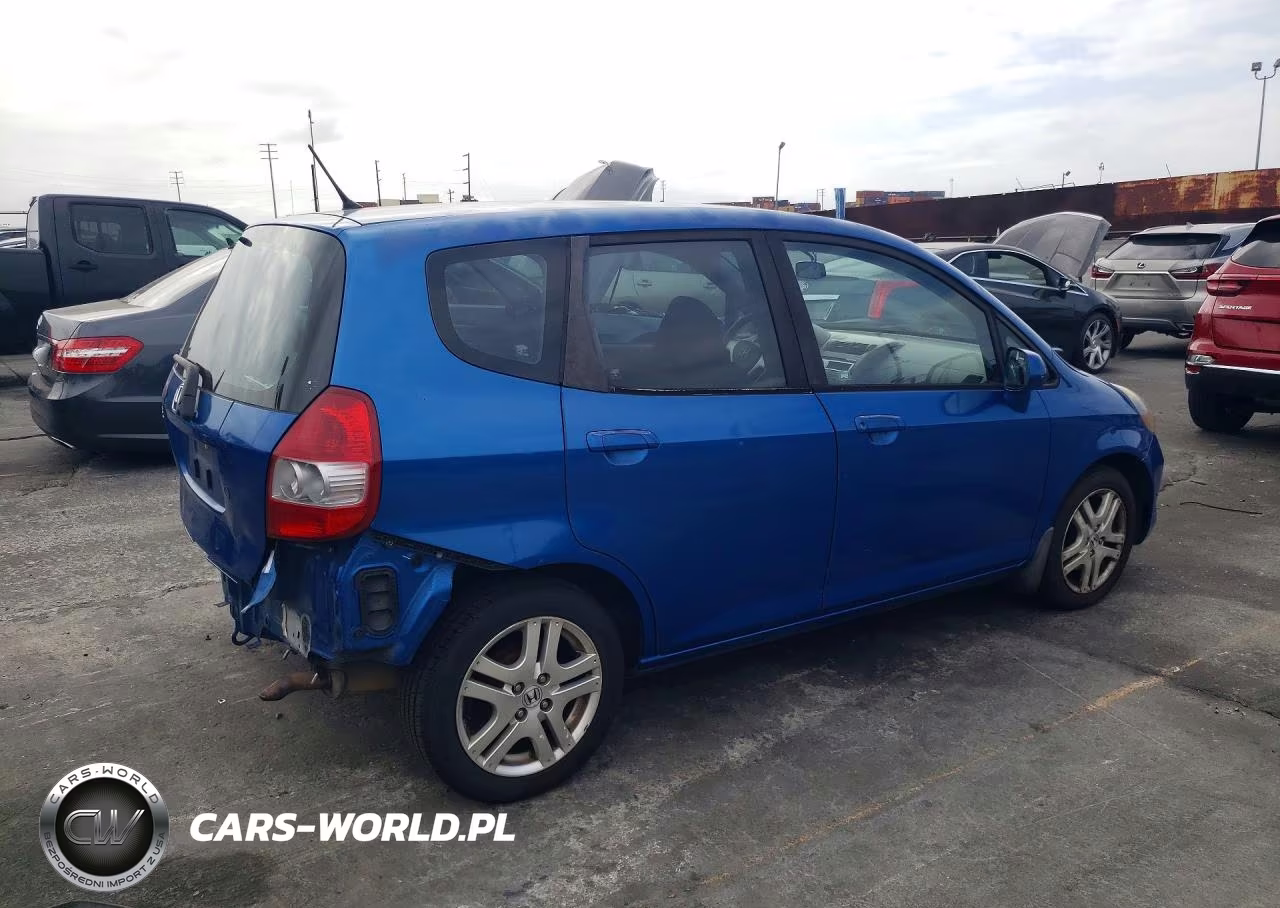 2007 Honda Fit VIN:JHMGD38437S049430 - 3