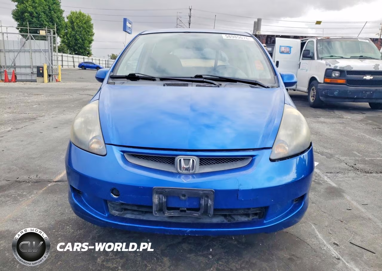 2007 Honda Fit VIN:JHMGD38437S049430 - 5