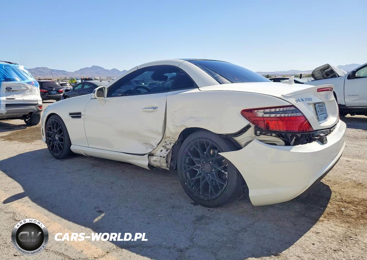 2015 Mercedes-Benz Slk 250 VIN:WDDPK4HA9FF103457 - 2
