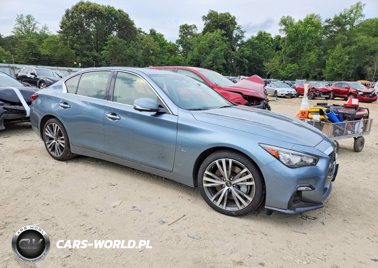 2018 Infiniti Q50 3.0T Sport VIN:JN1EV7AR8JM432104 - 4